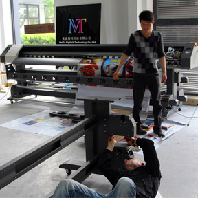 Training Eco Solvent Printer, UV Printer, Digital Textile Printer and Solvent Printer! 