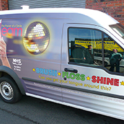 Van Vinyl Wrapping Advertising, Eco Solvent Printer Printing Sample！MT Digital Industry - Eco Solvent Printer, Solvent Printer, UV Printer, Digital Textile Printer Manufacturer & Supplier! 