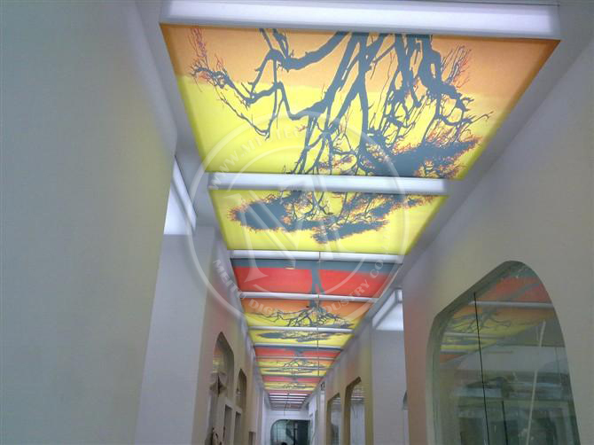 Soft Film Ceiling Decoration, Roll To Roll UV Printer Printing Sample！MT Digital Industry - Eco Solvent Printer, Solvent Printer, UV Printer, Digital Textile Printer Manufacturer & Supplier! 