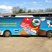 Full Bus Advertising Wrapping, Eco Solvent Printer Printing Sample！MT Digital Industry - Eco Solvent Printer, Solvent Printer, UV Printer, Digital Textile Printer Manufacturer & Supplier! 