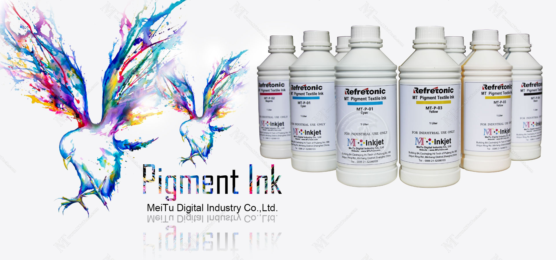 Tinta De Impresión Textil Digital Pigmento