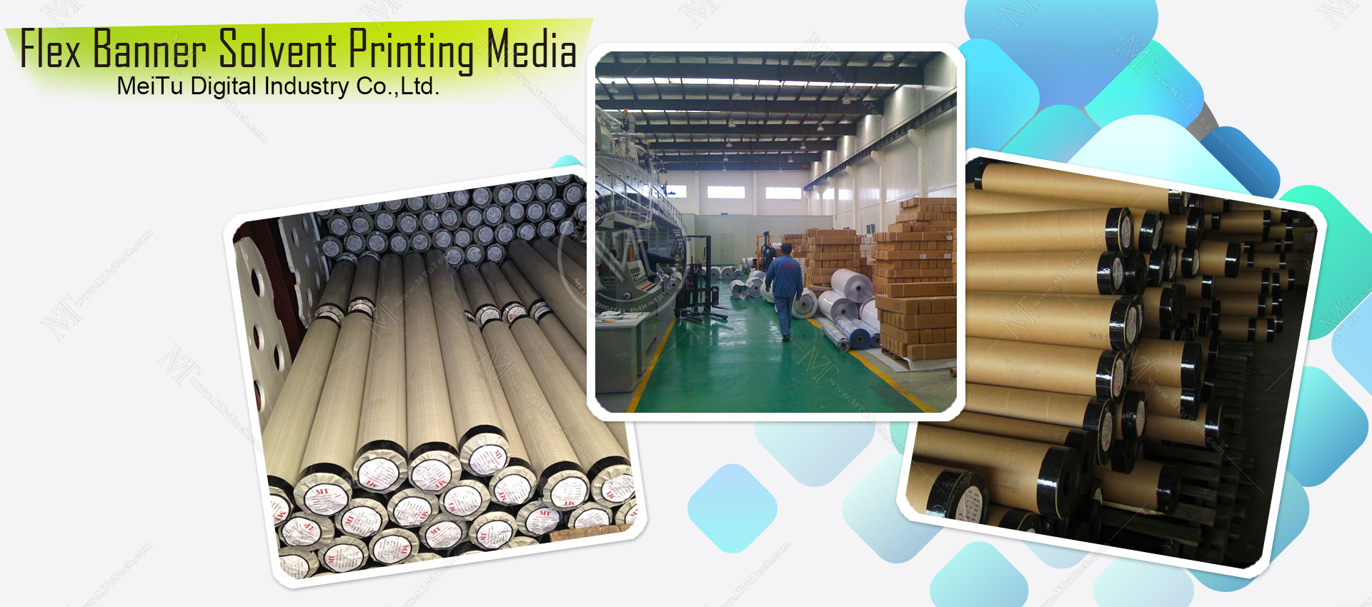 Flex Banner Solvent Printing Media