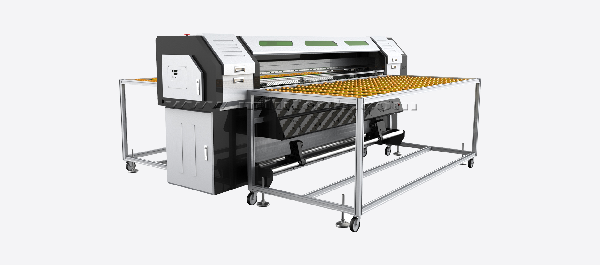 Hybrid Eco Solvent Printer MT-R180E (Roll to Roll & Flatbed)