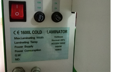 Cold Laminator