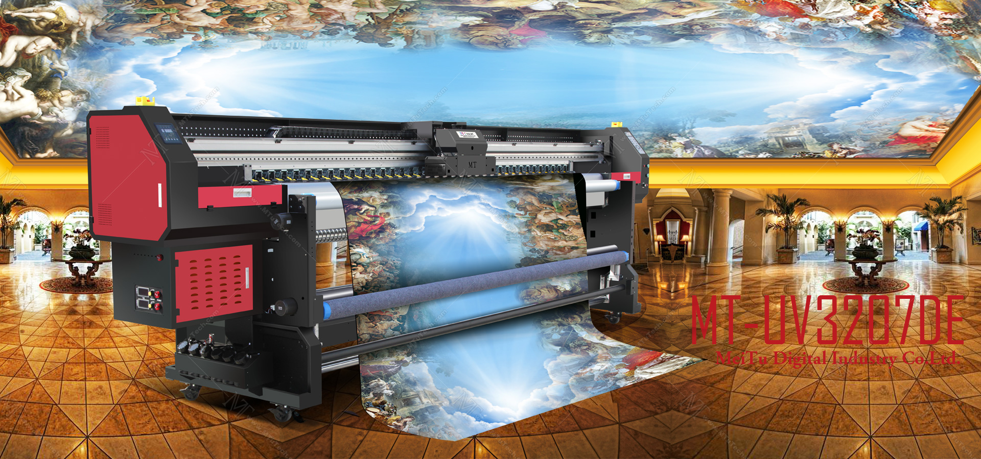 Wallpaper Printer | Wallpaper UV Roll to Roll Printer