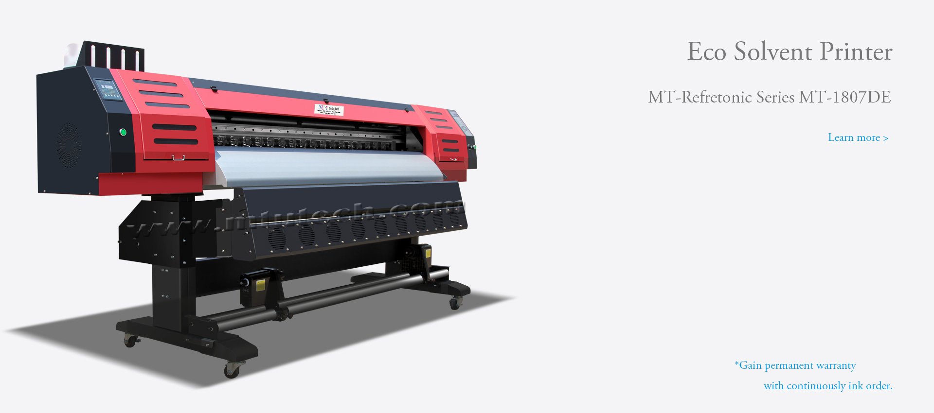 EPSON DX7 Eco Solvent Printer MT-1807DE--Eco Solvent Printer - MTuTech.com