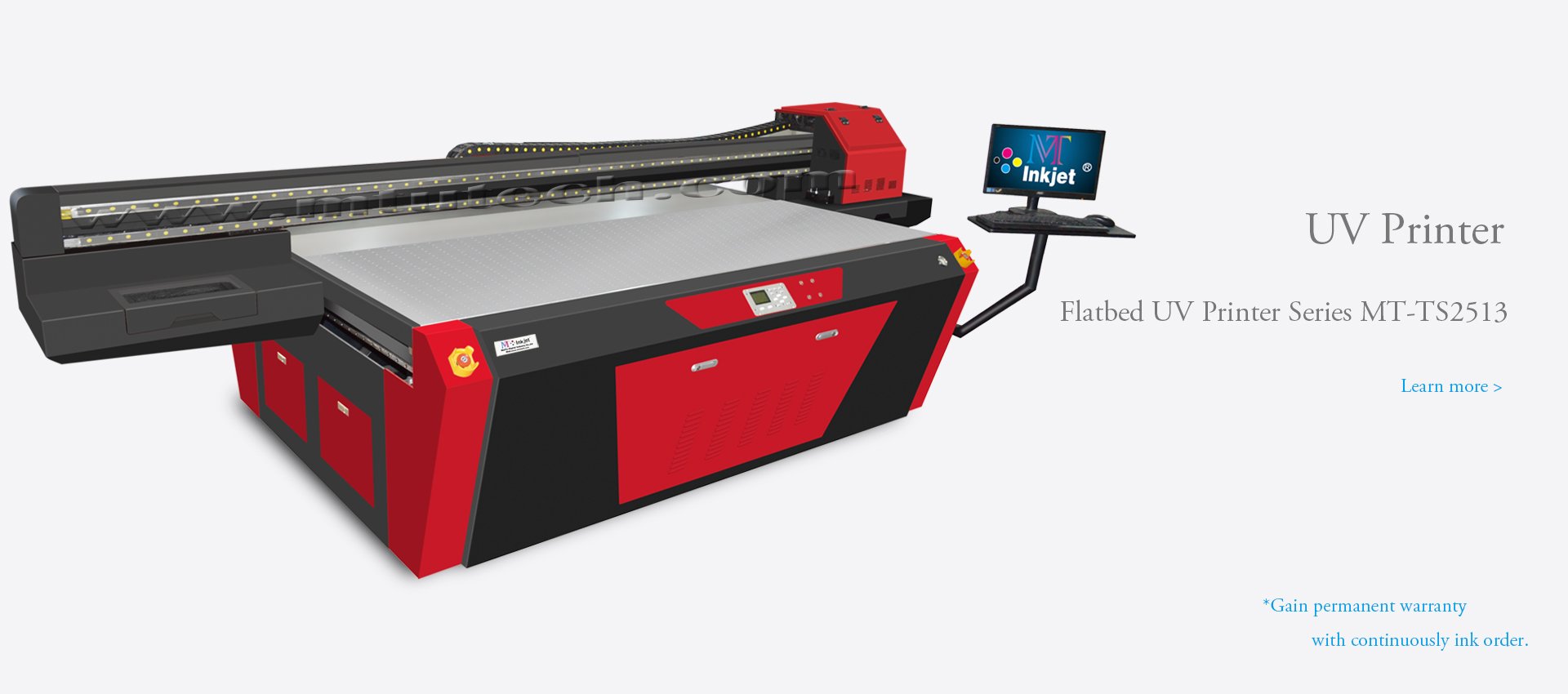 LED Flatbed UV Printer MT-TS2513--UV Printer - MTuTech.com