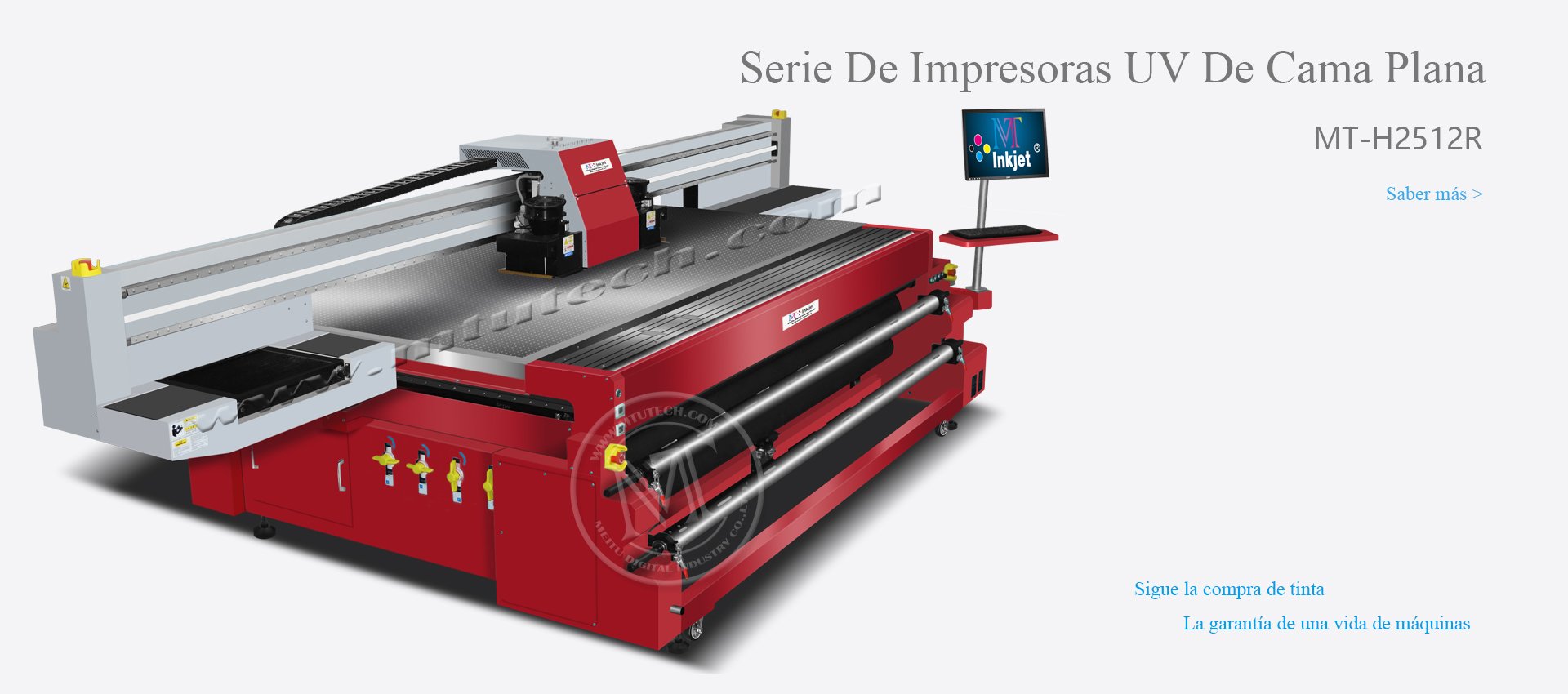 impresora plana UV Ricoh MT-H2512R--Impresora UV - MTuTech.com