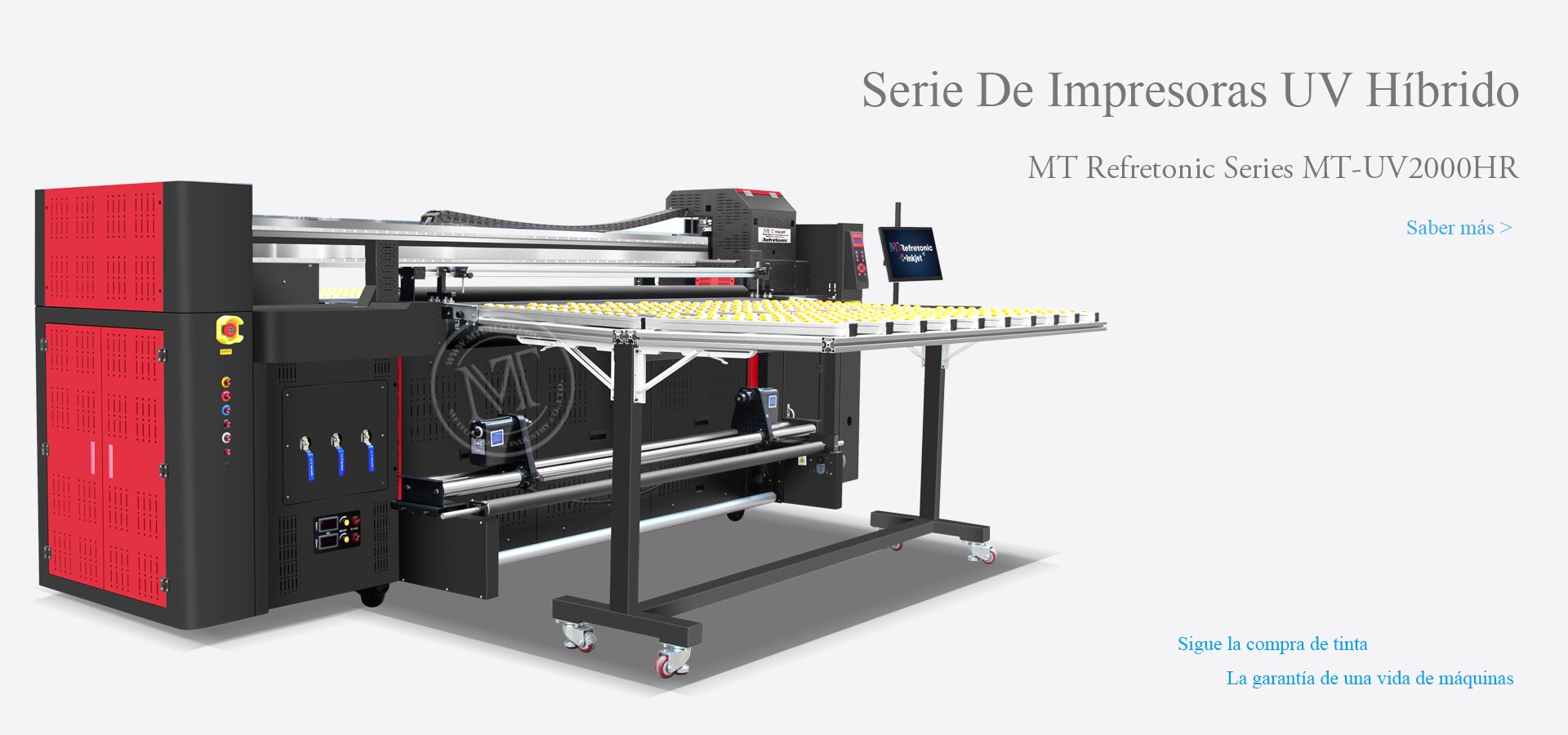 Impresora Híbrida UV MT-UV2000HR--Impresora Híbrida UV - MTuTech.com