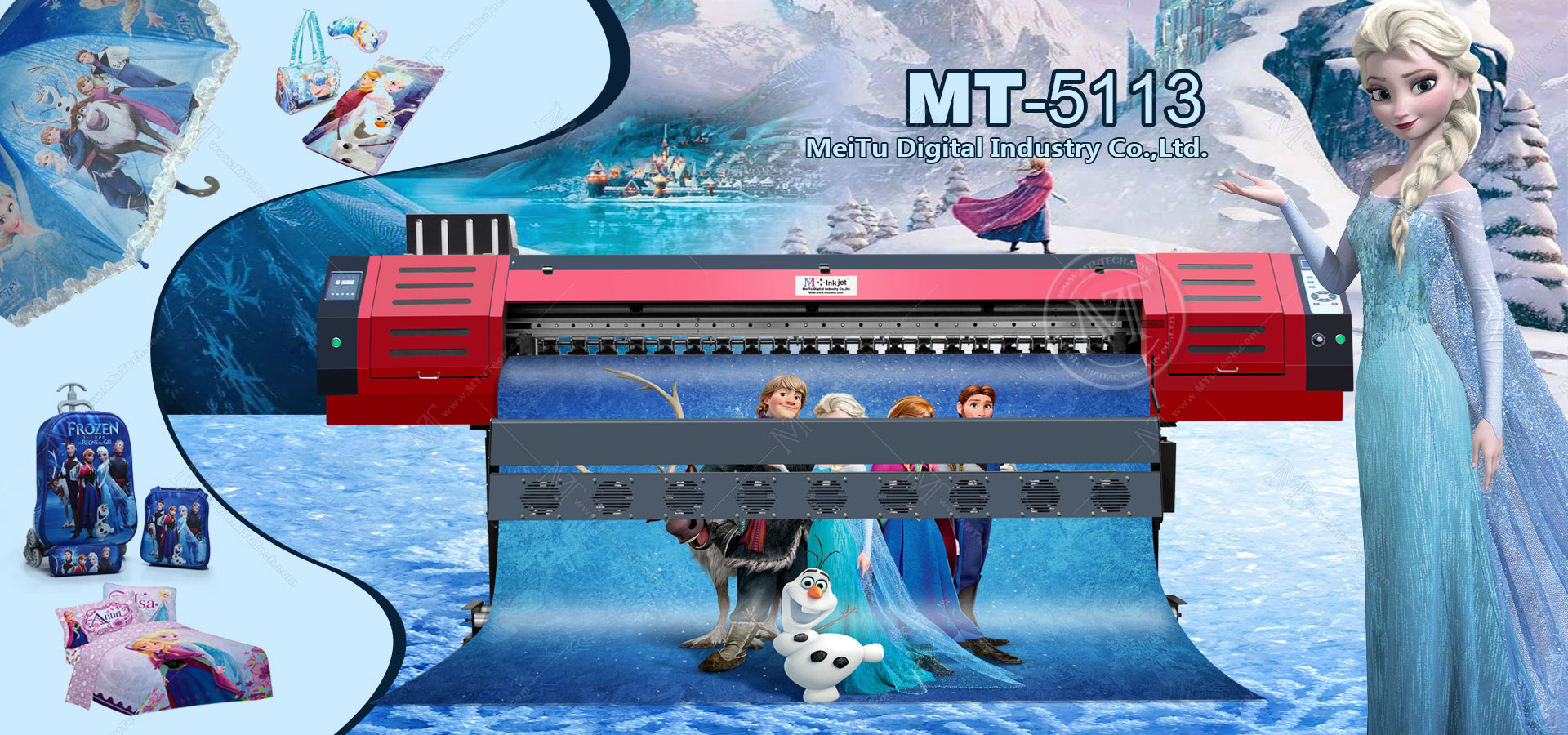 Digital Textile Sublimation Printer MT-5113Plus