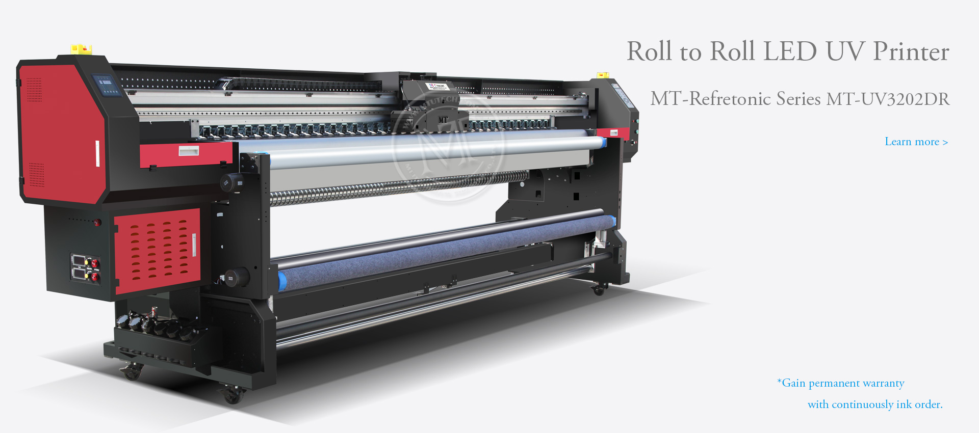 Roll to Roll LED UV Printer MT-UV3202DR--UV Printer - MTuTech.com